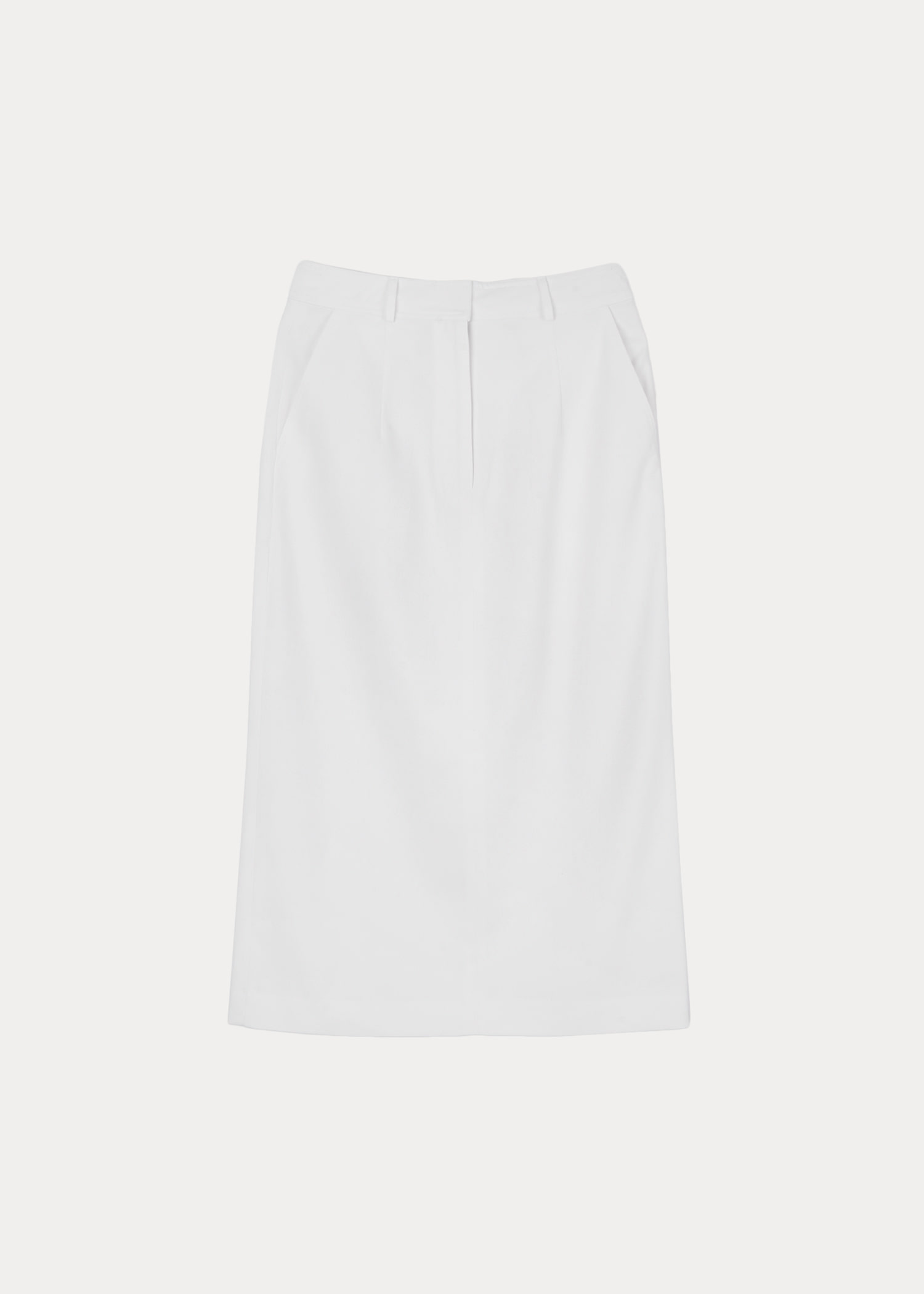 Cotton twill skirt